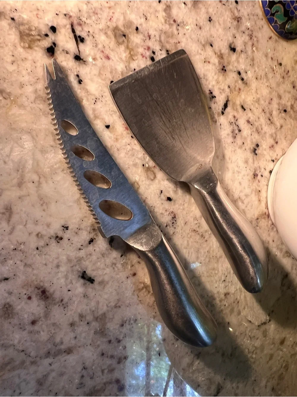 Stainless Steel Cheese Knife and Spreader Set of two